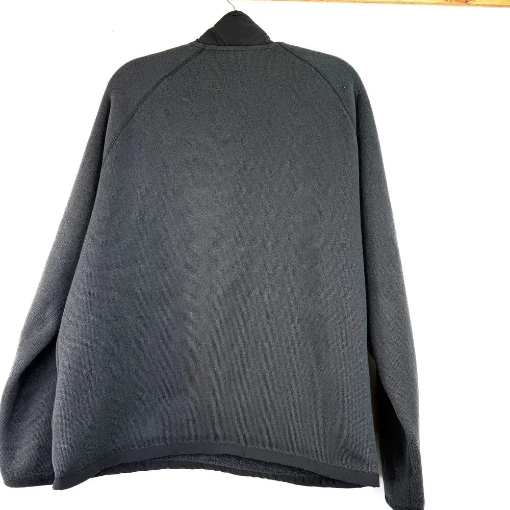The North Face Men's Grey Gordon Lyons 1/4 Zip Pull Over Sweater Size Medium